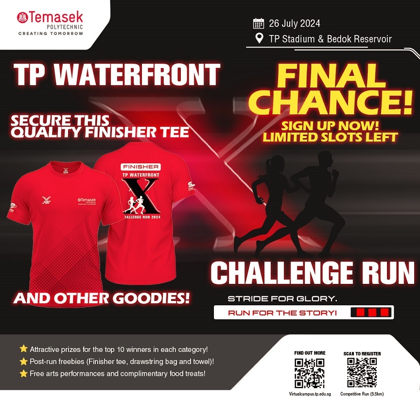 TP WaterFront X Challenge, Last Chance to Sign up